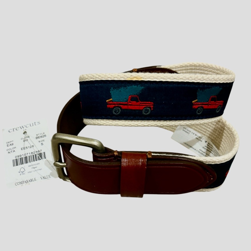 NWT Crewcuts Belt Bag with Holiday Theme